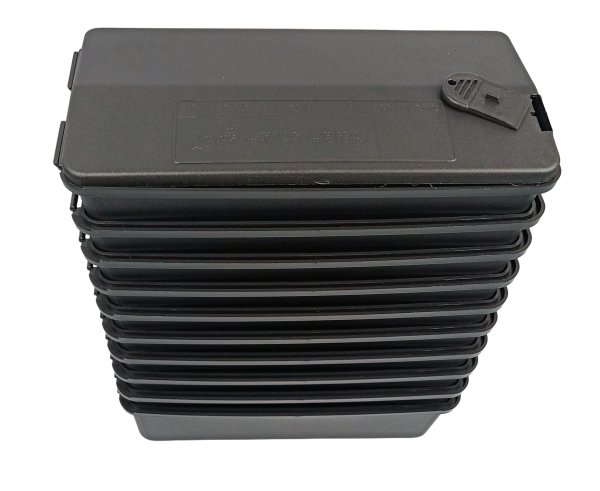 Caja Cebadera Ratas Con Llave Para Bloques Y Pegamento X 10u - 6