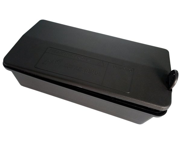 Caja Cebadera Ratas Con Llave Para Bloques Y Pegamento X 5u. - 5