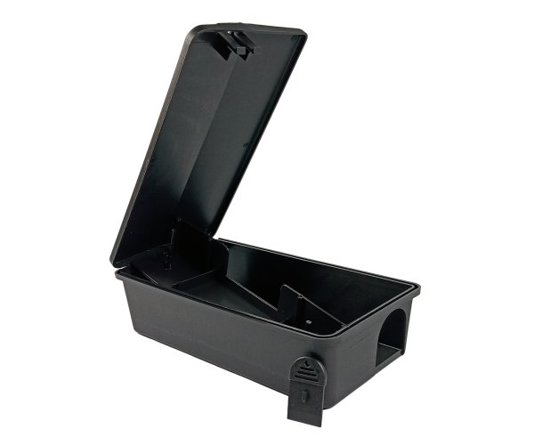 Caja Cebadera Ratas Con Llave Para Bloques Y Pegamento X 5u. - 8