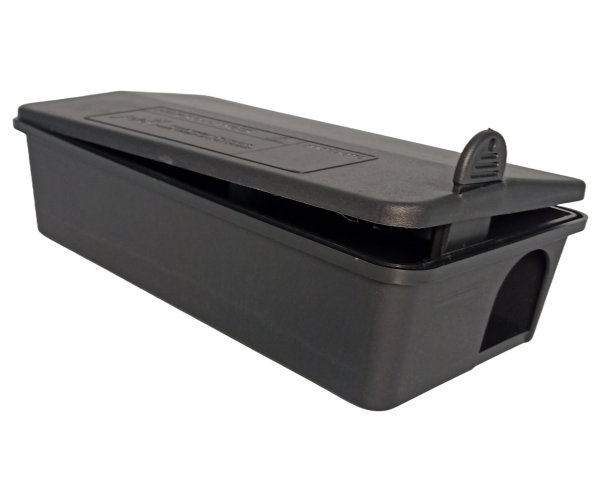 Caja Cebadera Ratas Y Ratones Con Llave + Cebo Rodenticida - 2